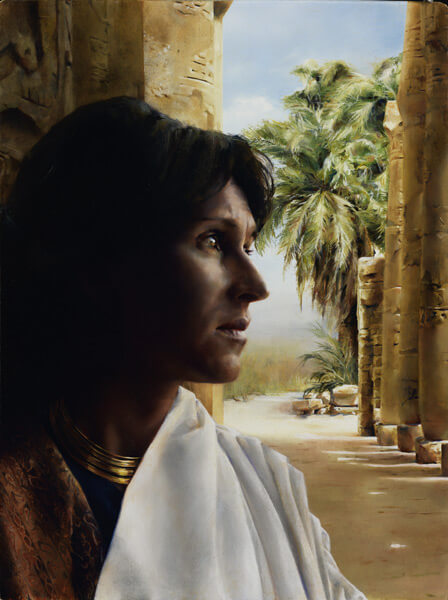 Choose You This Day - Original Oil Painting by Elspeth Young