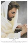 We Heard Him Pray For Us (The Messiah) - 11 x 17