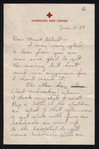 Letter - 10 June 1939