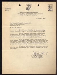 Letter to Rep. Schwabe for Lt. Kitterick