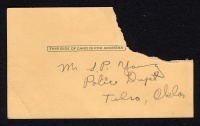 Undated Letter to Samuel Peter Young