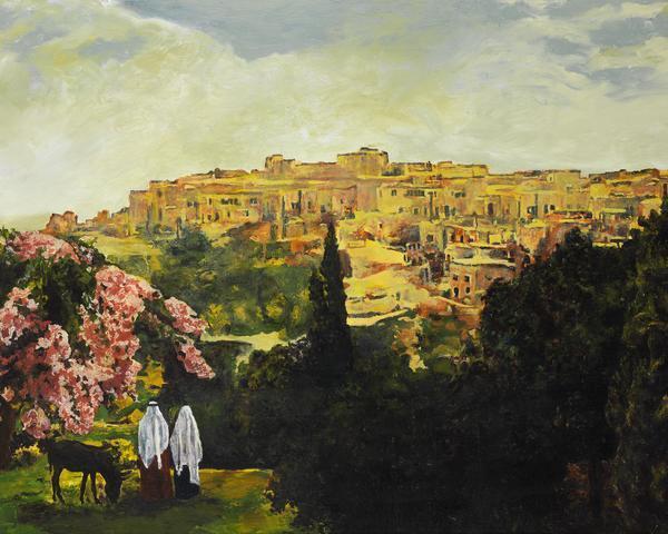 Unto The City Of David - 16 x 20 giclée on canvas (pre-mounted) by Ashton Young