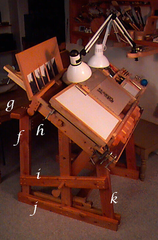 This version of the photo labels the framework added to the original table to support the limestone ...