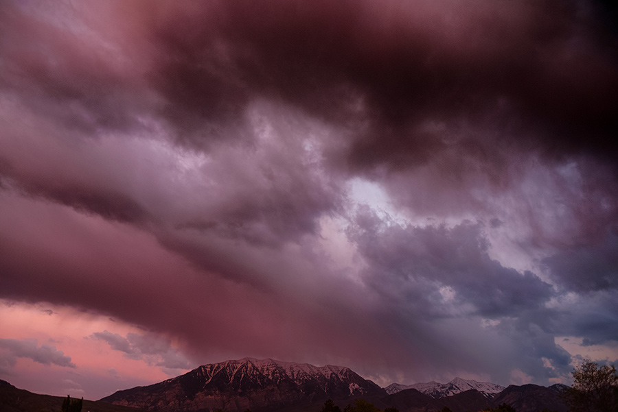 Last Light through the Storm