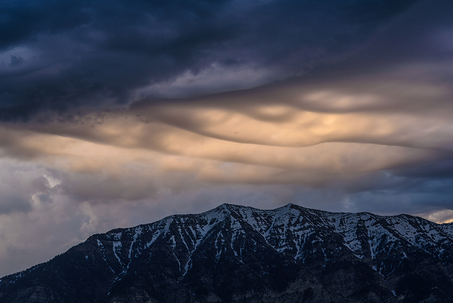 Asperitas Clouds at Dawn, III