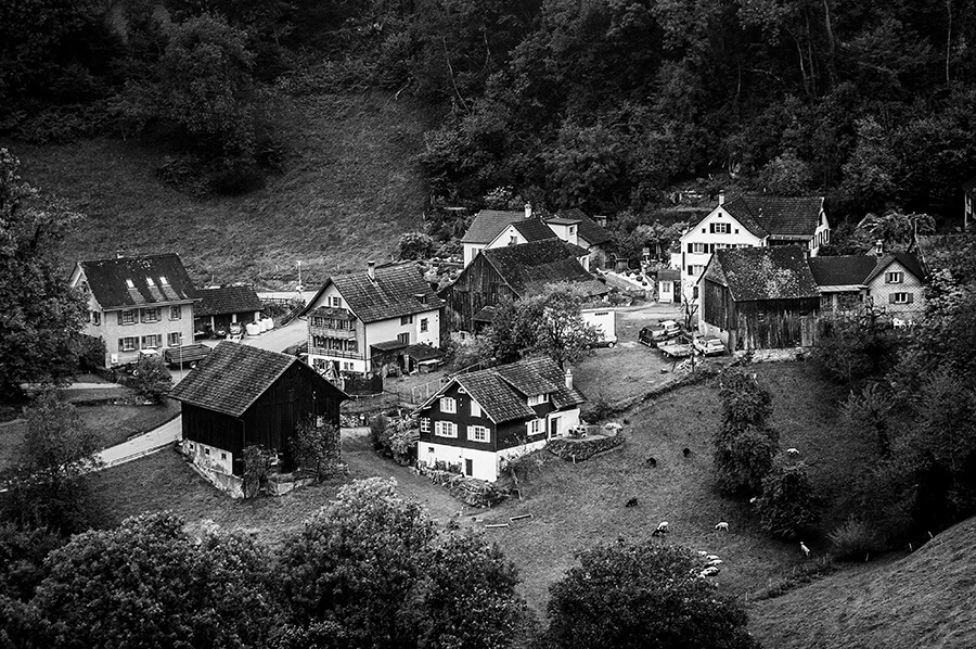 Swiss Mountain Village